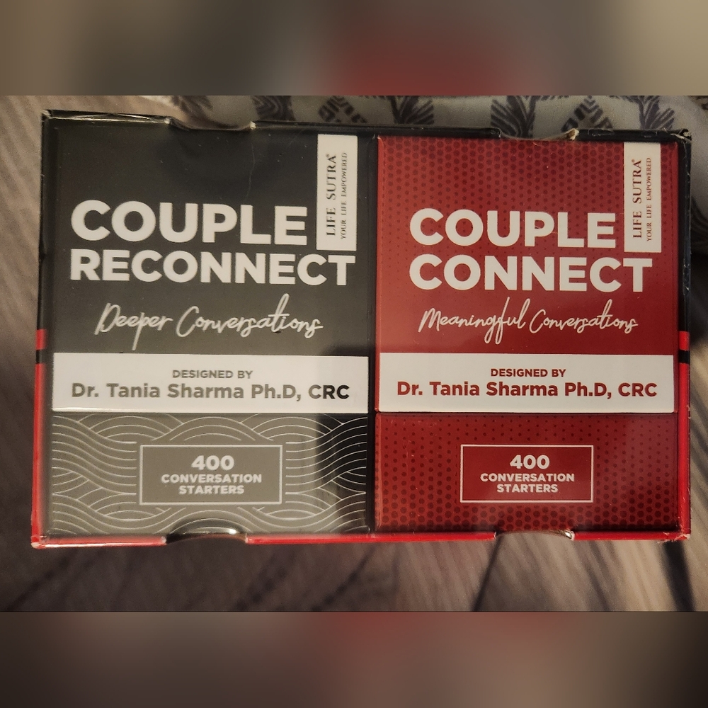 Nwt Couples connect and Couples Reconnect dual game for couples
